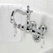 Kingston Brass CA1004T1 3-3/8" Tub Wall Mount Clawfoot Tub Faucet, Polished Chrome CA1004T1 - alternate 5